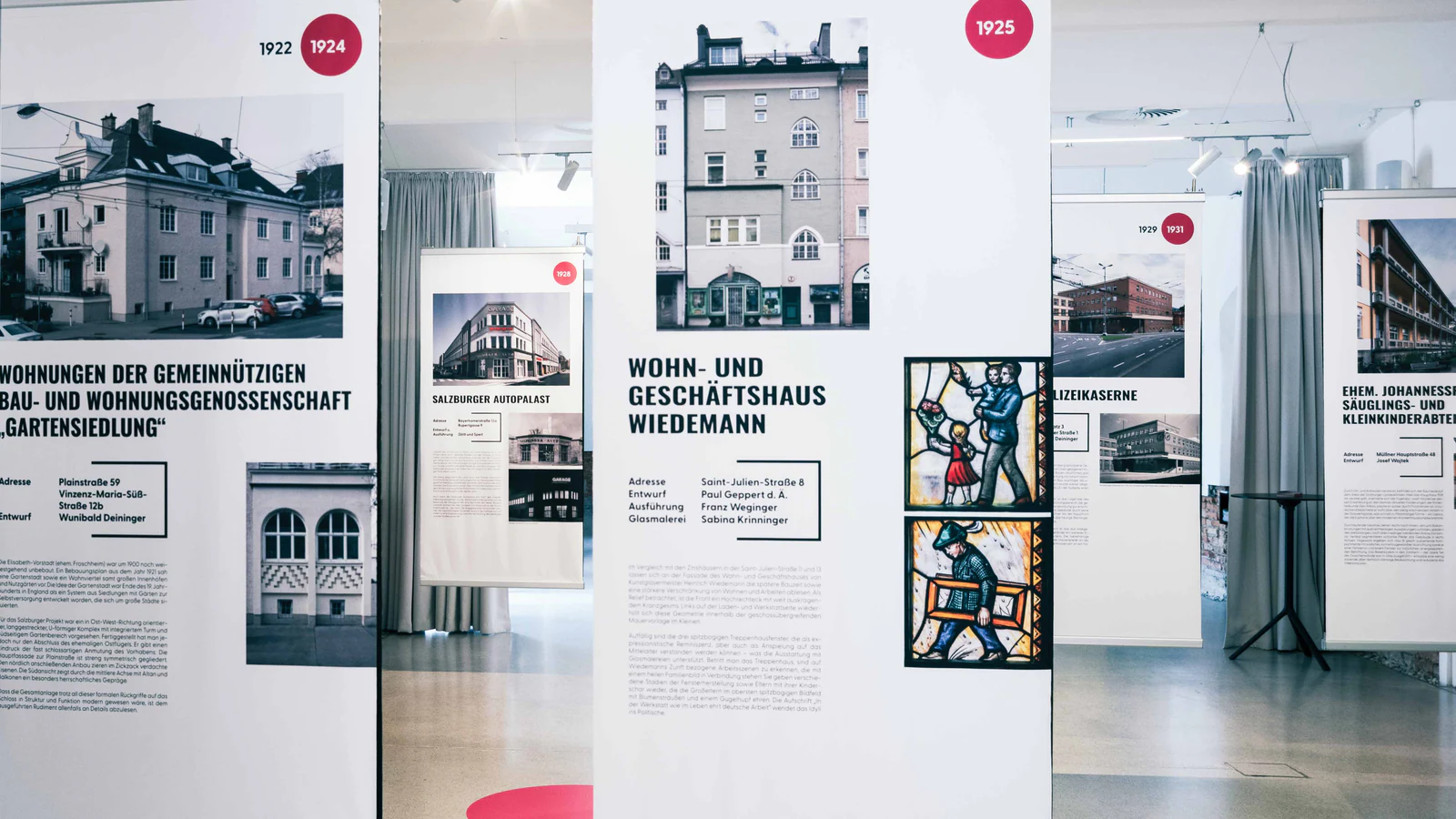 Initiative Architektur: Ausstellungskonzept | Ausstellungsdesign