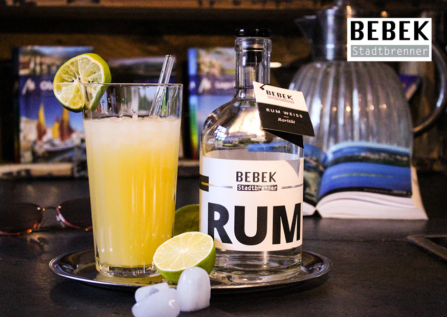 Rumsegeln – Bebek Cocktailkarte