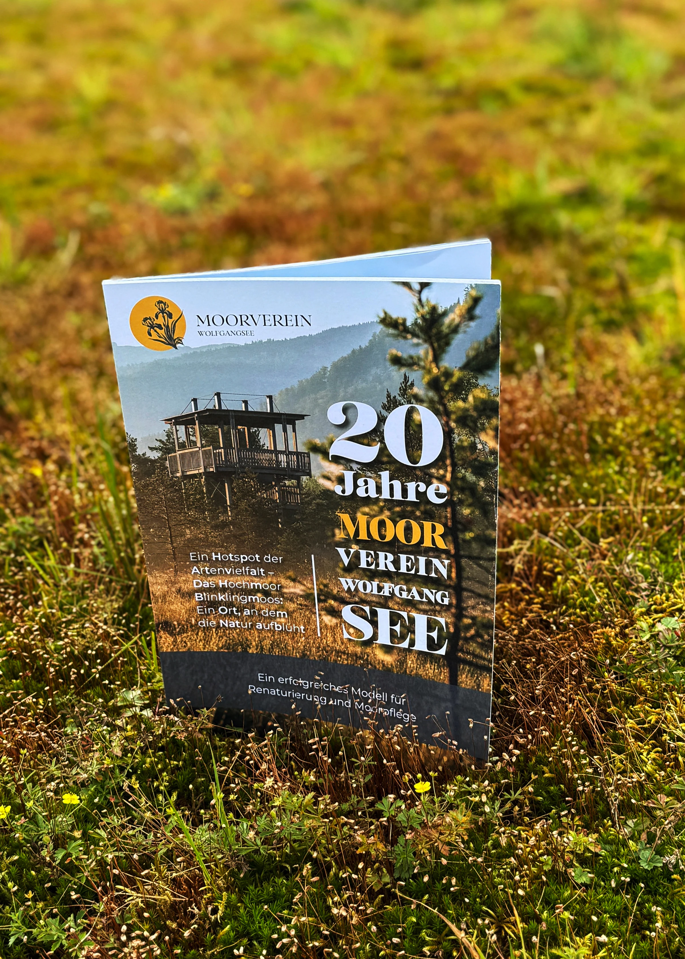 Jubiläumsmagazin des Moorvereins Wolfgangsee