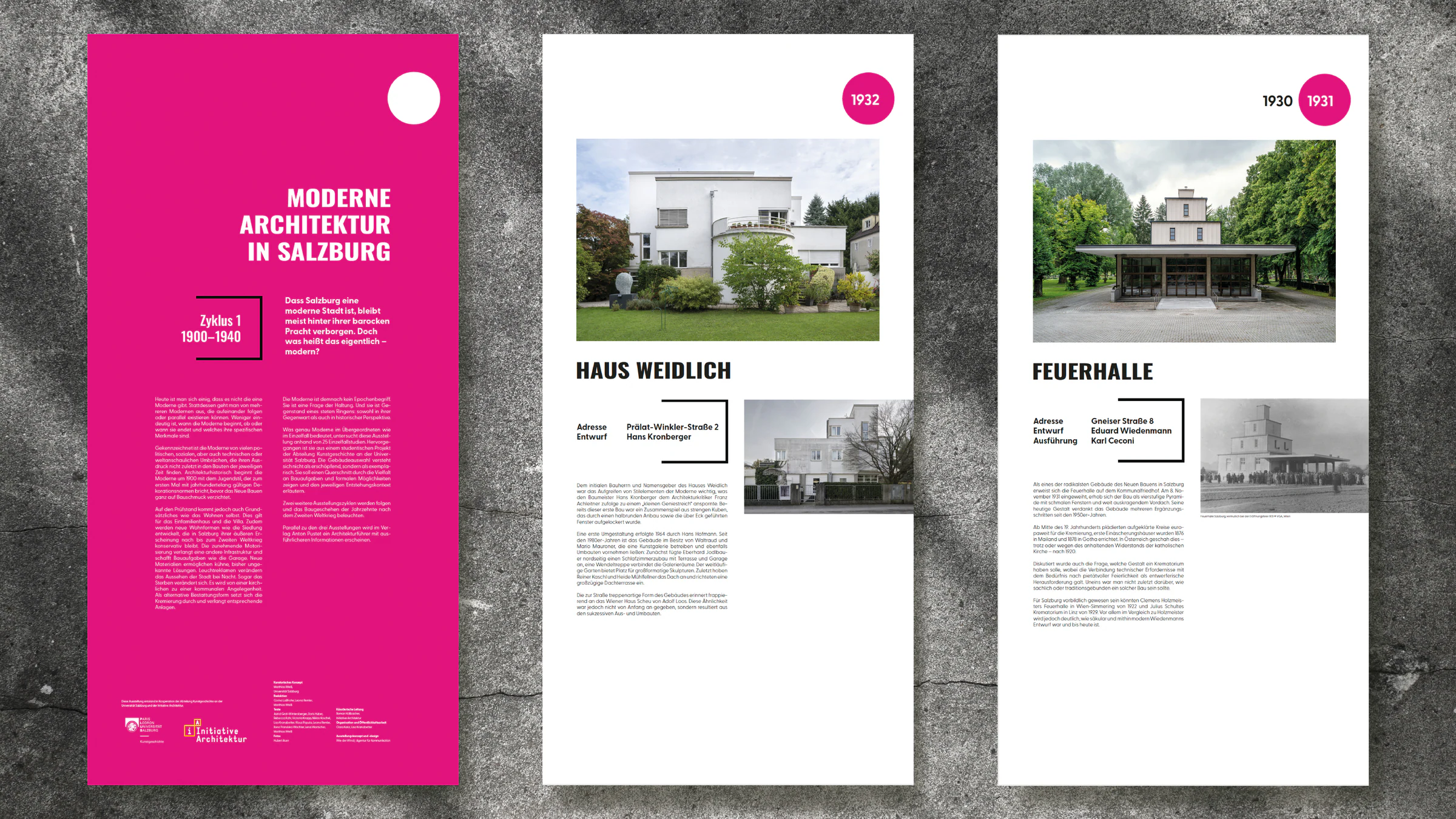 Corporate Design der Architekturausstellung