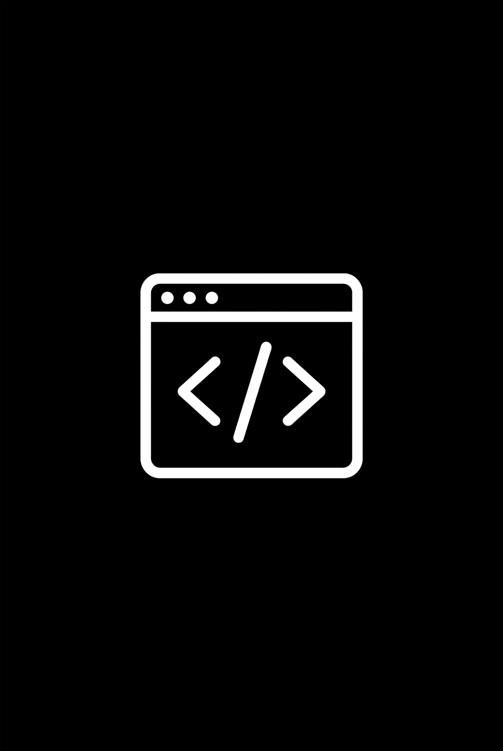 Symbol für Web Development