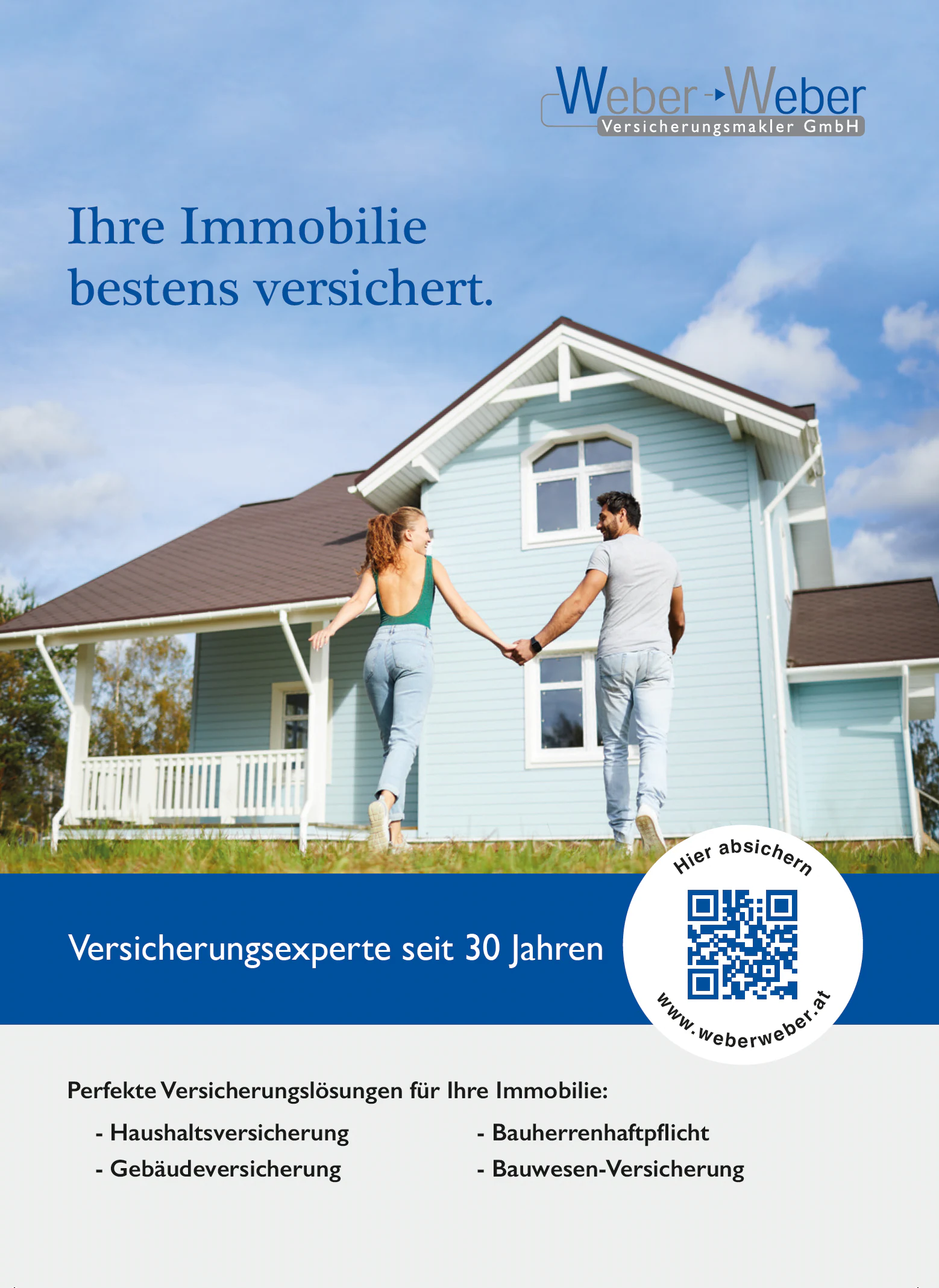 Anzeige zur Immobilienversicherung von Weber & Weber