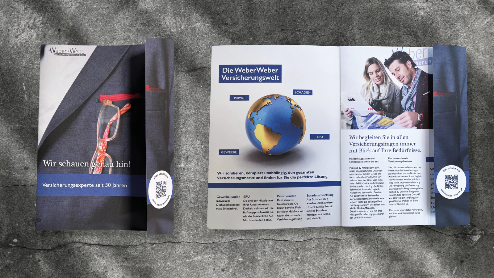 Referenzprojekt WEBER & WEBER VERSICHERUNGSMAKLER – msb